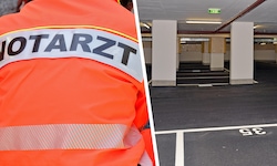 Bei der Fahrt in die Tiefgarage kam es zu dem kuriosen Unfall (Symbolbild).