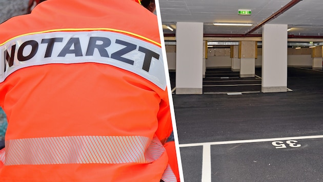 Bei der Fahrt in die Tiefgarage kam es zu dem kuriosen Unfall (Symbolbild).