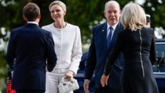 Très chic, Charlène! Die monegassische Fürstin zog beim Treffen mit Papst Leo XIV. in Metz alle ...