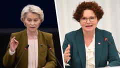 CDU-Politikerin und EU-Kommissionspräsidentin Ursula von der Leyen wird von Staatssekretärin ...