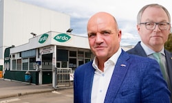Gewerkschafter Wieser (li.) und Landespolitiker Pernkopf nehmen den „Ardo“-Konzern ins Visier. 