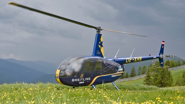 Eine leichte Beute ist ein Hubschrauber wohl nicht: Dieser Heli verschwand vom Flugplatz in ...