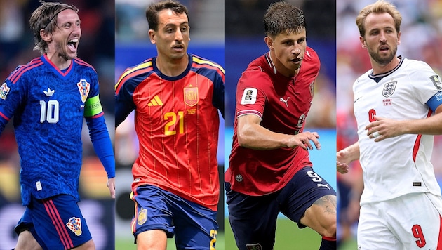 Großkampftag in der Nations League – u.a. mit Luka Modrić, Mikel Oyarzabal, Adam Hložek und ...