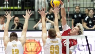 GEPA Im Nationalteam ist Lukas Glatz (re.) trotz seines jungen Alters von erst 21 Jahren schon ein ...