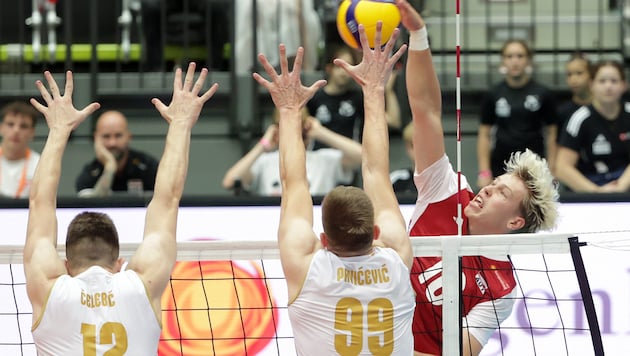 Im Nationalteam ist Lukas Glatz (re.) trotz seines jungen Alters von erst 21 Jahren schon ein ...