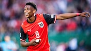 Junior Adamu sorgte für den 2:0-Führungstreffer für das ÖFB-Team.