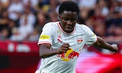 Aboubacar Camara zeigt in dieser Saison für Red Bull Salzburg auf. 