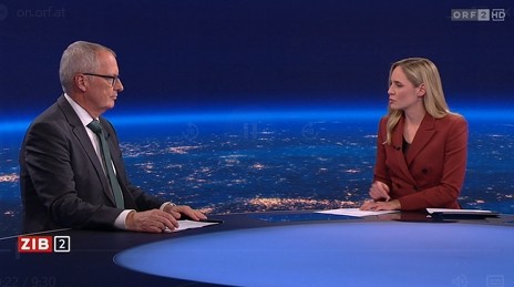 Klaus Herrmann im Gespräch mit Margit Laufer