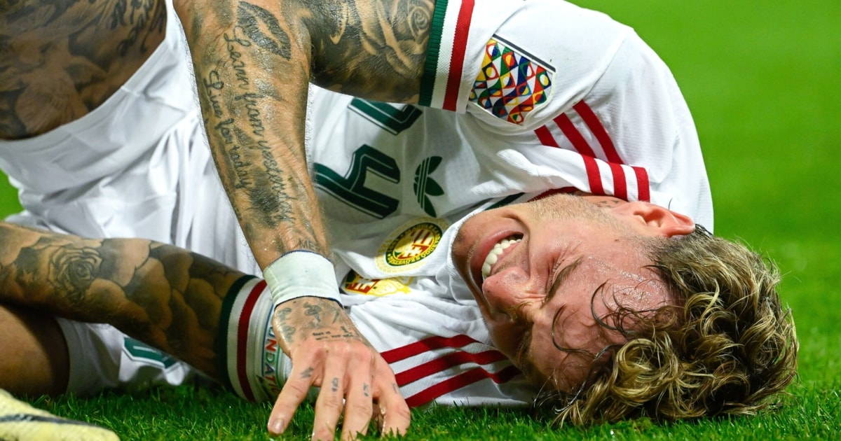 Súlyos sérülést szenvedhetett a Rapid Wien magyar válogatott labdarúgója