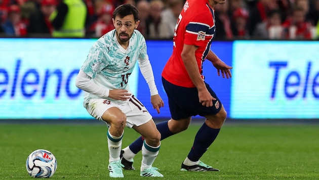Bernardo Silva hatte Martin Ødegaard unsanft zu Fall gebracht.