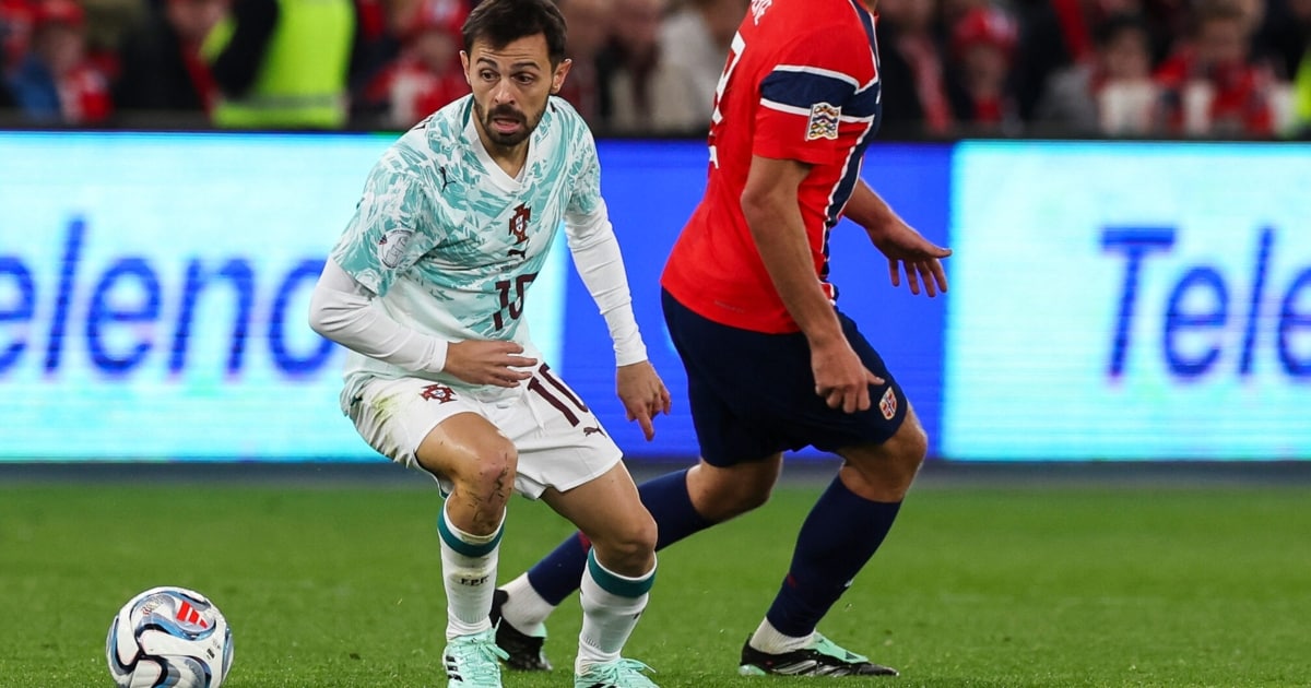 Elszabadultak az indulatok: Ødegaard és Bernardo Silva csúnyán összeveszett a norvég-portugál meccsen