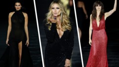 Dieser Laufsteg hatte es in sich: Kendall Jenner, Heidi Klum, Cara Delevingne und Co. zogen in ...