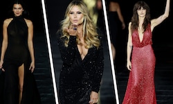 Dieser Laufsteg hatte es in sich: Kendall Jenner, Heidi Klum, Cara Delevingne und Co. zogen in ...