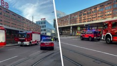 Ein Großaufgebot von Einsatzkräften rückte an.