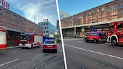 Ein Großaufgebot von Einsatzkräften rückte an.