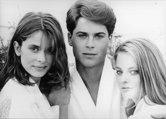 Lowe mit Kinski (l.) und Jodie Foster (r.) in „The Hotel New Hampshire“