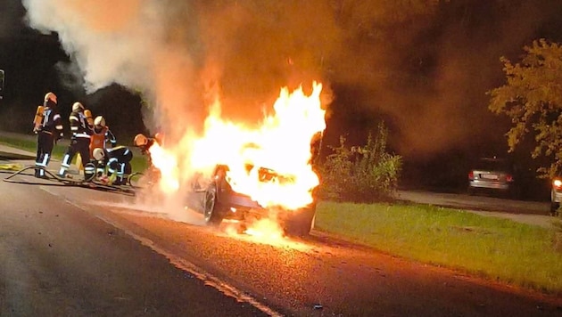 Am Fahrzeug entstand Totalschaden