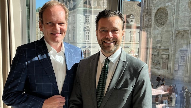 Hoteliersvereinigung und Wiener Wirtschaftskammer machen in Gestalt der Hoteliers Alexander Ipp ...