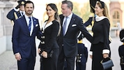 Royaler Auftritt in Stockholm: Prinz Carl Philip und Prinzessin Sofia trafen gemeinsam mit Chris ...