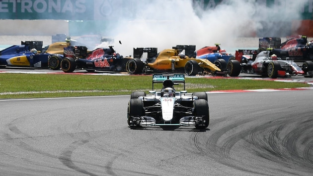 Sepang hat schon einige chaotische Rennen erlebt
