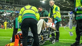 Der ungarische Nationalspieler und Rapid-Verteidiger Bendeguz Bolla wurde gegen Nordirland mit ...