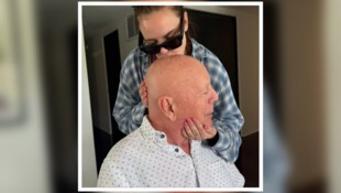 Ein Foto, das berührt, veröffentlicht von Tochter Tallulah, die ihren Papa Bruce Willis einen ...