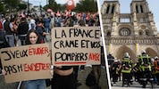 „Ich will Bildung und mich nicht verschulden“, „Frankreich brennt und unsere Feuerwehr mit“, ...