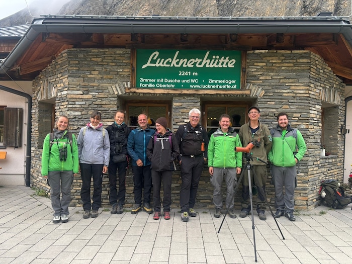 Exkursion mit inklusivem Naturerlebnis führte die Gruppe bis zur Lucknerhütte.