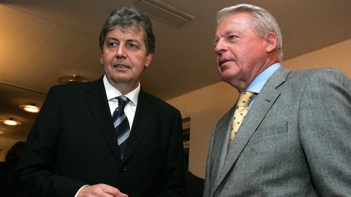 Gerhard Zeiler mit Alt-Bundeskanzler Franz Vranitzky im Jahr 2007. Beide verbindet eine enge ...