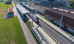 Die Haltestelle in Wolfurt erstrahlt in neuem Glanz.