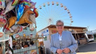 Silvia Radaelli ist jeden Tag auf der Wiesn anzutreffen.
