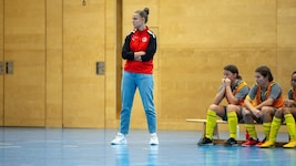 Als Trainerin voll in ihrem Element: Sophie Lappe.