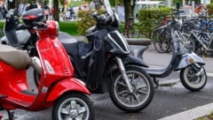 Der Unfall passierte mit einer Vespa. (Symbolbild)
