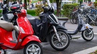 Der Unfall passierte mit einer Vespa. (Symbolbild)