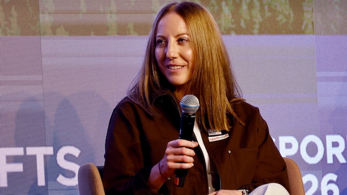 Teresa Stadlober fand inspirierende Worte zu ihrer Sport-Leidenschaft.