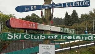 Die „Krone“ war beim liebenswerten „Skiclub of Ireland“