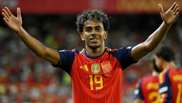 Lamine Yamal led world champion Spain to victory over Croatia …
