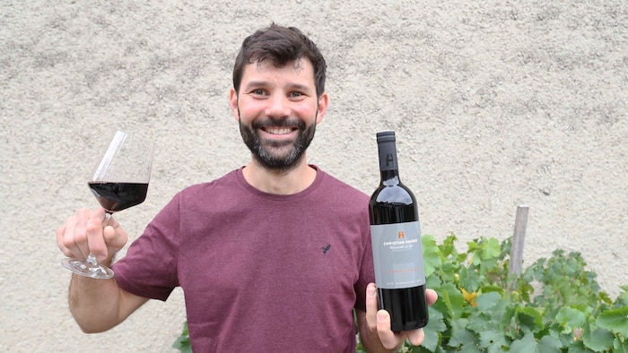 Römerschanze 2022 nennt Winzer Christian Haider aus Neusiedl seine Cuvée für das große Finale. ...