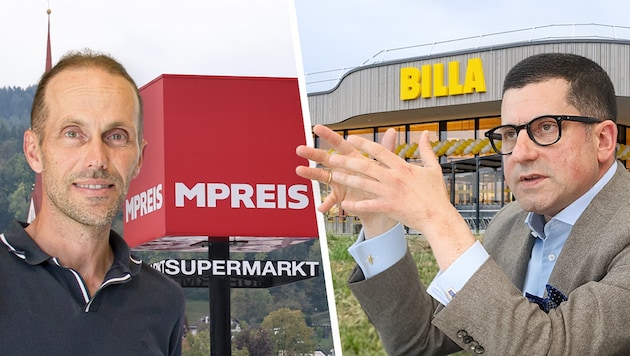 Mathias Mölk (li.) sucht nach satten Verlusten einen finanzstarken Partner. Rewe-Konzernchef ...