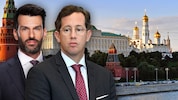 Propaganda im Sinne Russlands wird Teufel (li.) und Landbauer vorgeworfen.  