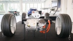 Mock-up des HyperHybrid-Antriebs von Obrist Powertrain: Die Entwicklung der Technologie ...