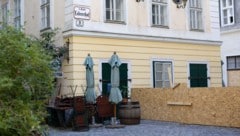 Das Lokal Brezl Gwölb ist seit dem Teileinsturzes des Hauses in der Färbergasse geschlossen.