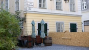 Das Lokal Brezl Gwölb ist seit dem Teileinsturzes des Hauses in der Färbergasse geschlossen.