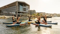 Wassersport am Goldenen Horn hat eine lange Tradition. Im Rixos Tersane kann man sich Stand up ...