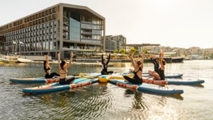 Wassersport am Goldenen Horn hat eine lange Tradition. Im Rixos Tersane kann man sich Stand up ...