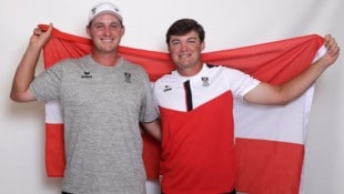 Sepp und Sam Straka waren auch bei den Olympischen Spielen 2021 in Tokio ein Team. Damals ...