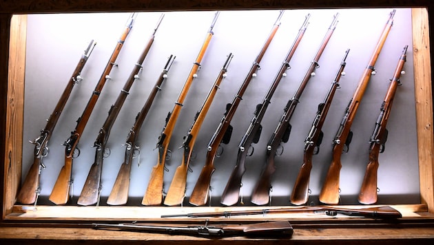 Die Zahl der Waffen in Oberösterreich steigt seit Jahren stark an. (Symbolbild)
