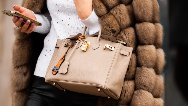 Teure Designer-Tasche (Symbolfoto) mit bitterem Beigeschmack: Was als Luxusstück verkauft wurde, ...