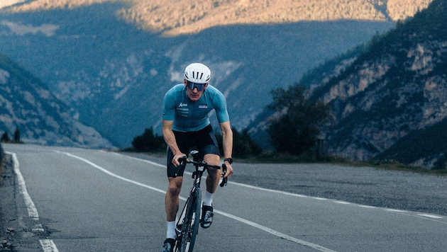 Lukas Pertl trainierte zuletzt in Livigno in der Höhe.