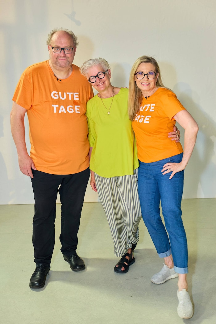 Dreamteam: Lainer, Prader und Kummer am Set